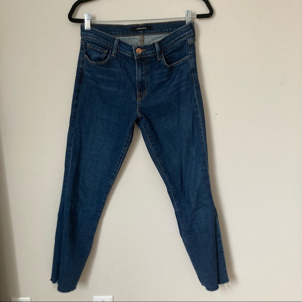 J Brand dark skinny jeans